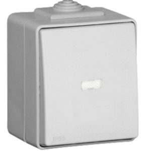 BOTAO BASCULANTE LUMINOSO EXT.