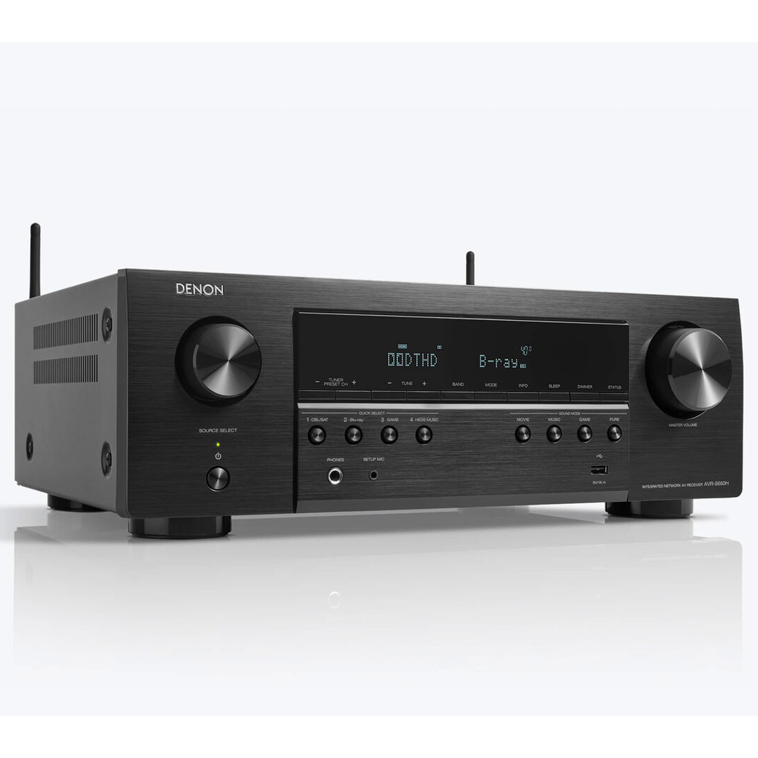 Denon AVR-S670H – Receiver AV 5.2 canais