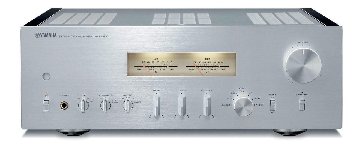 Yamaha A-S2200 – Amplificador Stereo, Silver