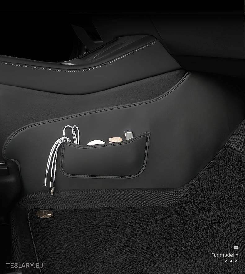 Tesla Model Protetor de couro PU para a lateral do console central 3/Y - Image 6
