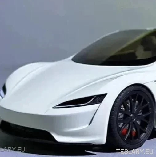 Novo Tesla Roadster Model Carro 1:24 Versão Não Oficial