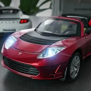 Tesla Roadster original Model Carro 2012 1:24 Versão Não Oficial