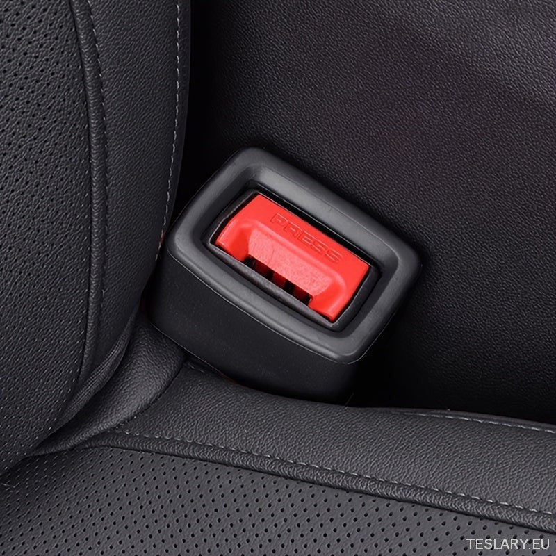 Protetor de soquete de cinto de segurança de carro em PVC premium – ajuste, anticolisão e proteção contra arranhões para atualização interna