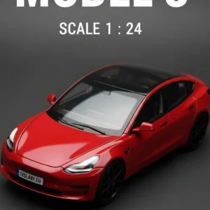 Tesla Model 3 Carros em Miniatura 1:24 Model Versão do carro 2019 - 2023