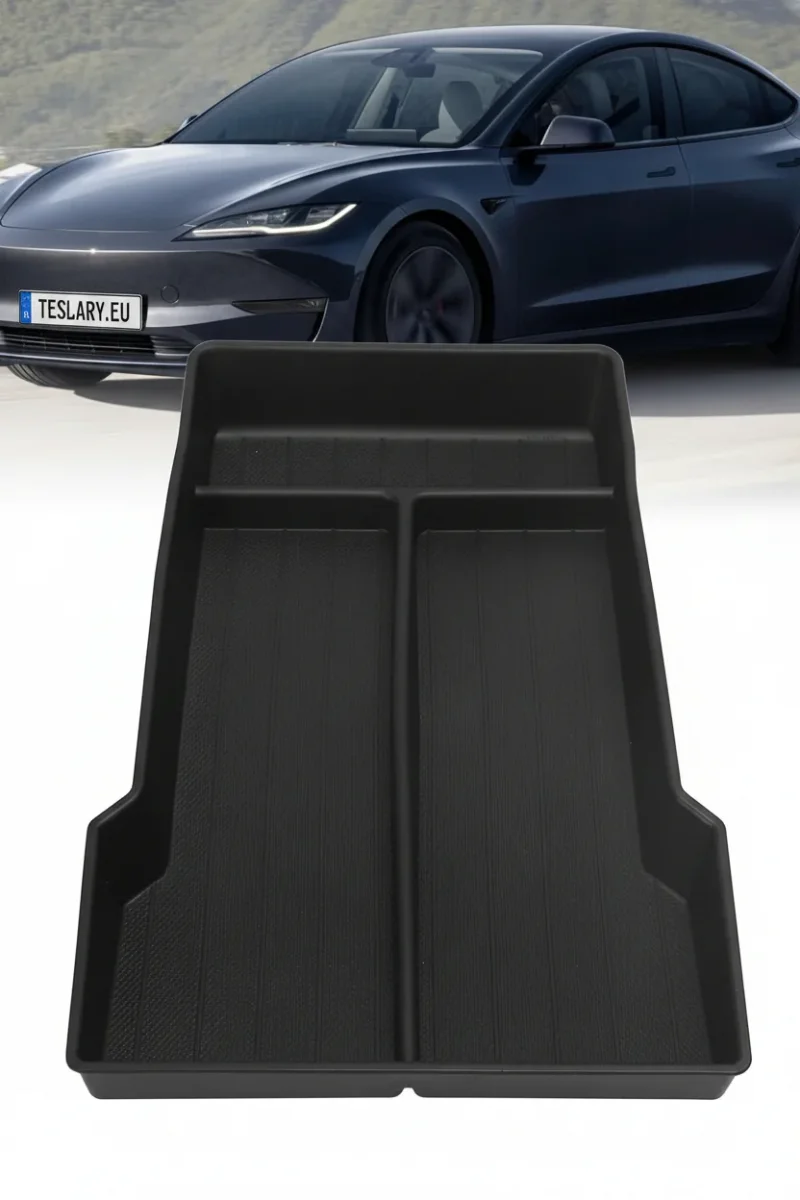 Tesla Model 3 Organizador de Console Central Highland Bandeja Inferior Antiderrapante com Encaixe Personalizado