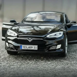 Tesla Model Model S 1:32 Versão Não Oficial - Brinquedo Colecionável para Presente