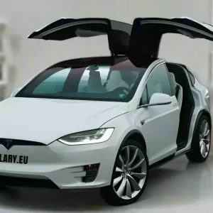 Tesla Model Model X 1:32 Versão não oficial Preto, Vermelho ou Branco